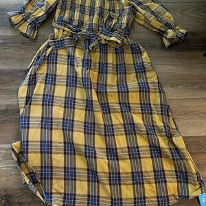 New Cupshe smocked dress